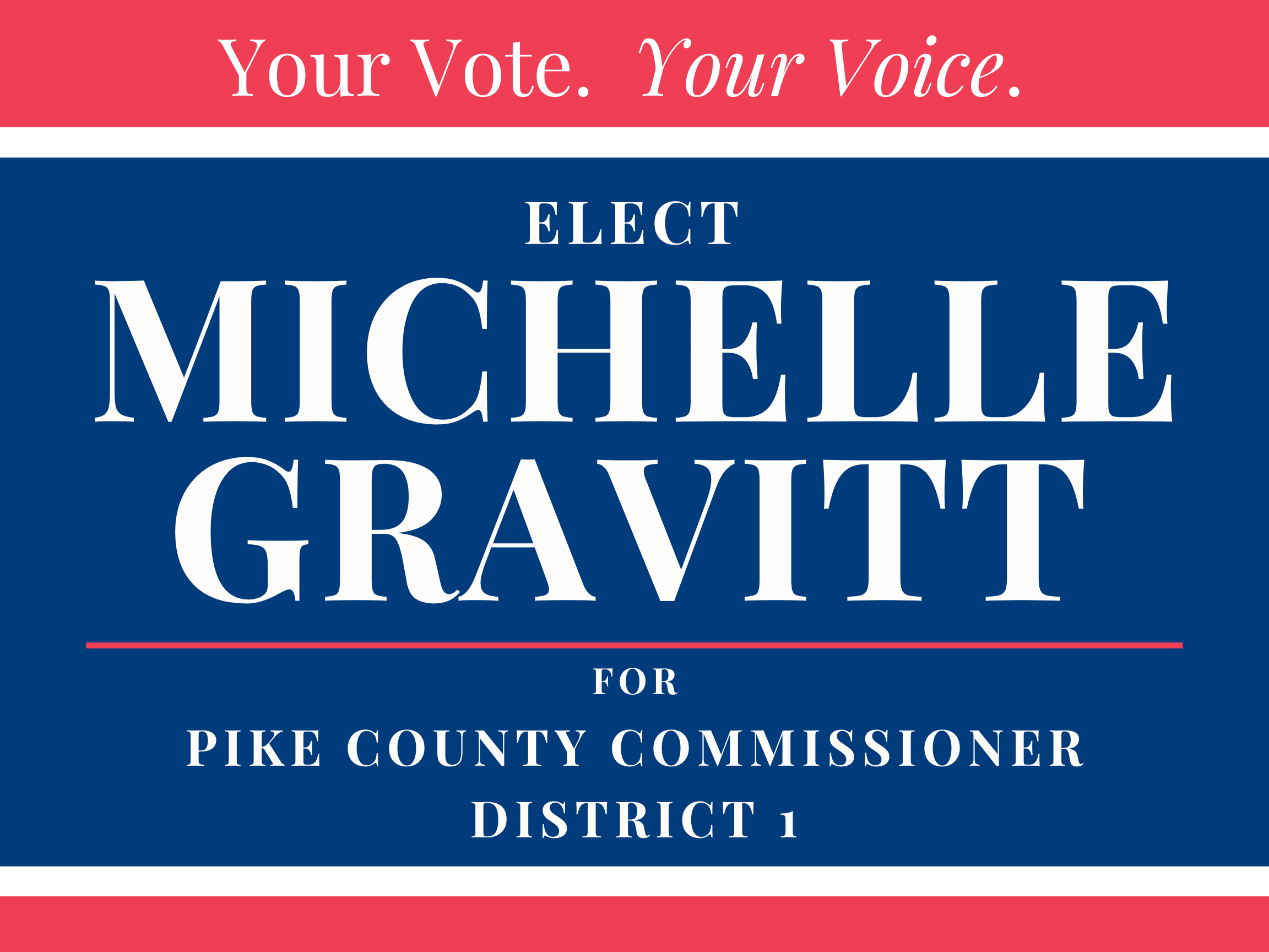 Michelle Gravitt for County Commissioner